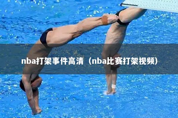 nba打架事件高清（nba比赛打架视频）