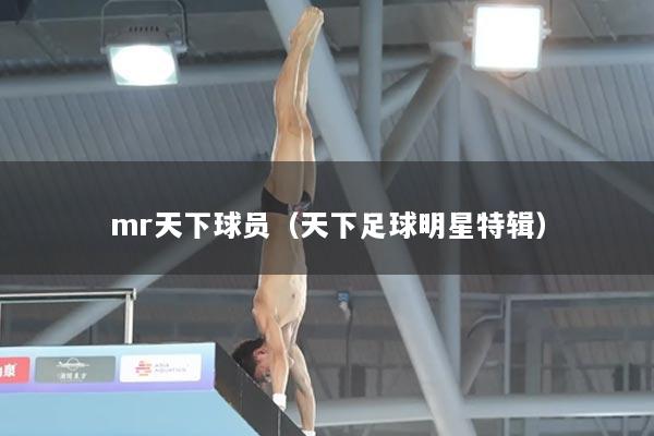 mr天下球员（天下足球明星特辑）